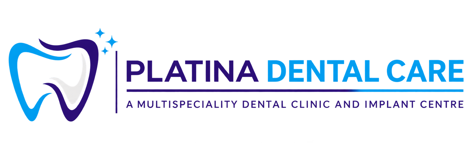 PLATINA DENTAL CARE Logo